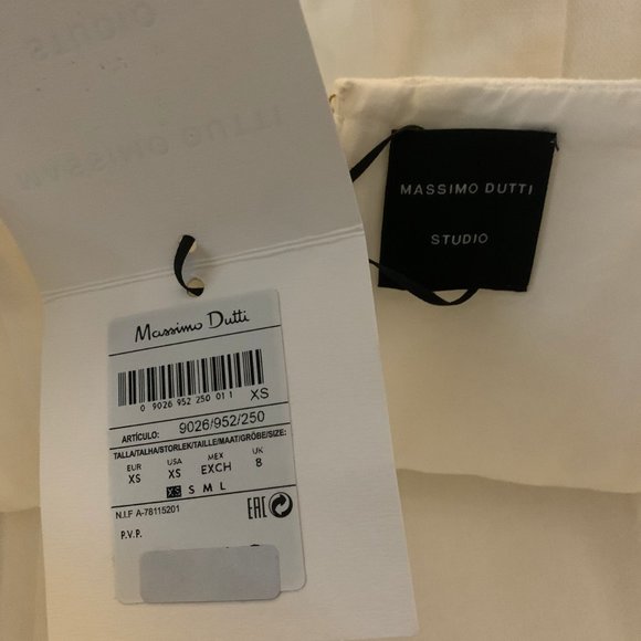 MASSIMO DUTTI - Linen Midi Dress - XS - Picture 7 of 7